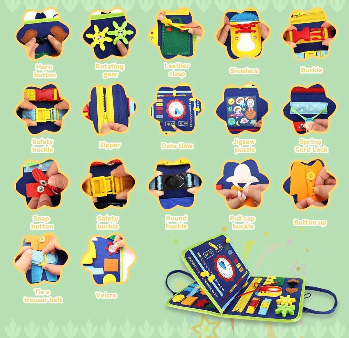 ELEVATE BUSY BOARD FOR KIDS
