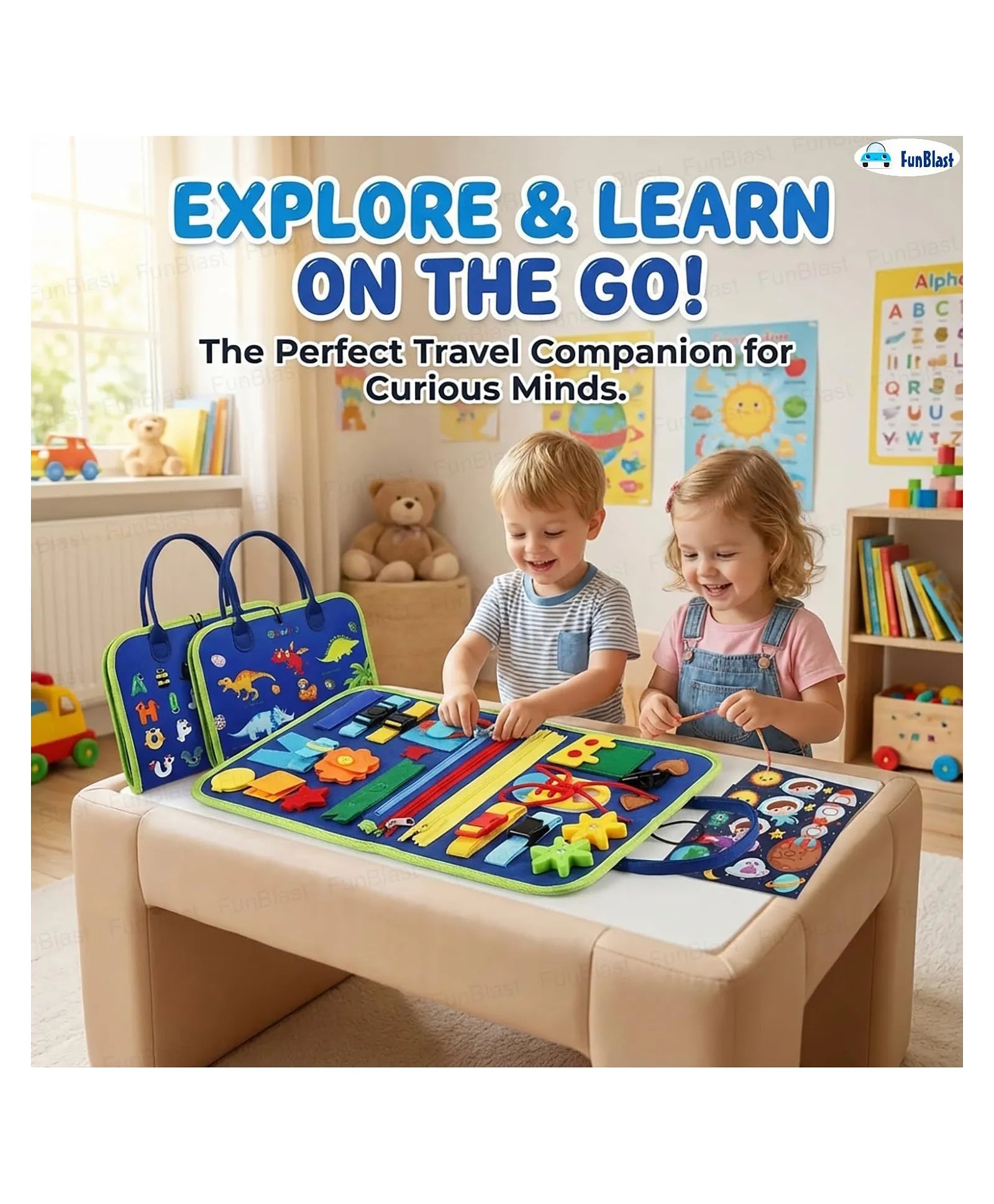 ELEVATE BUSY BOARD FOR KIDS