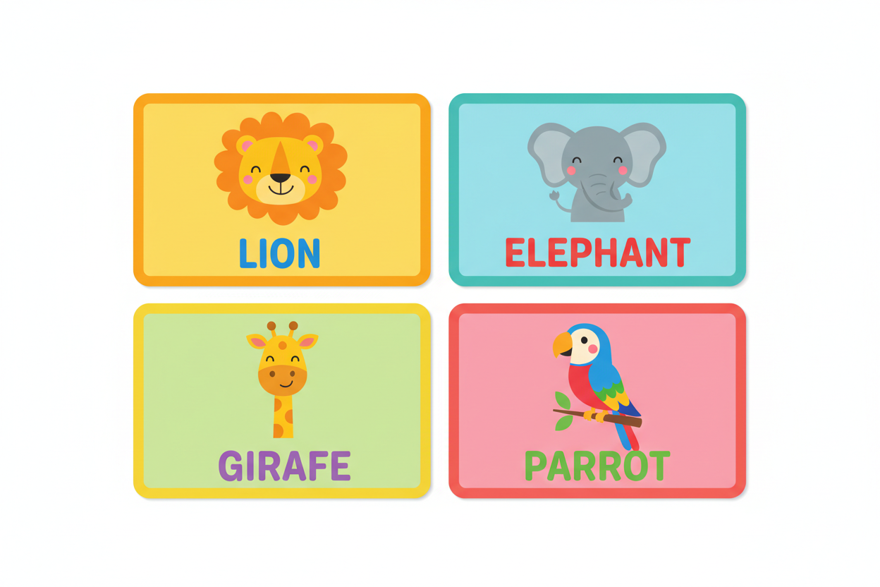 FLASH CARDS ALPHABET